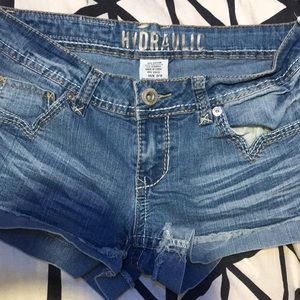 Hydraulic Jean shorts